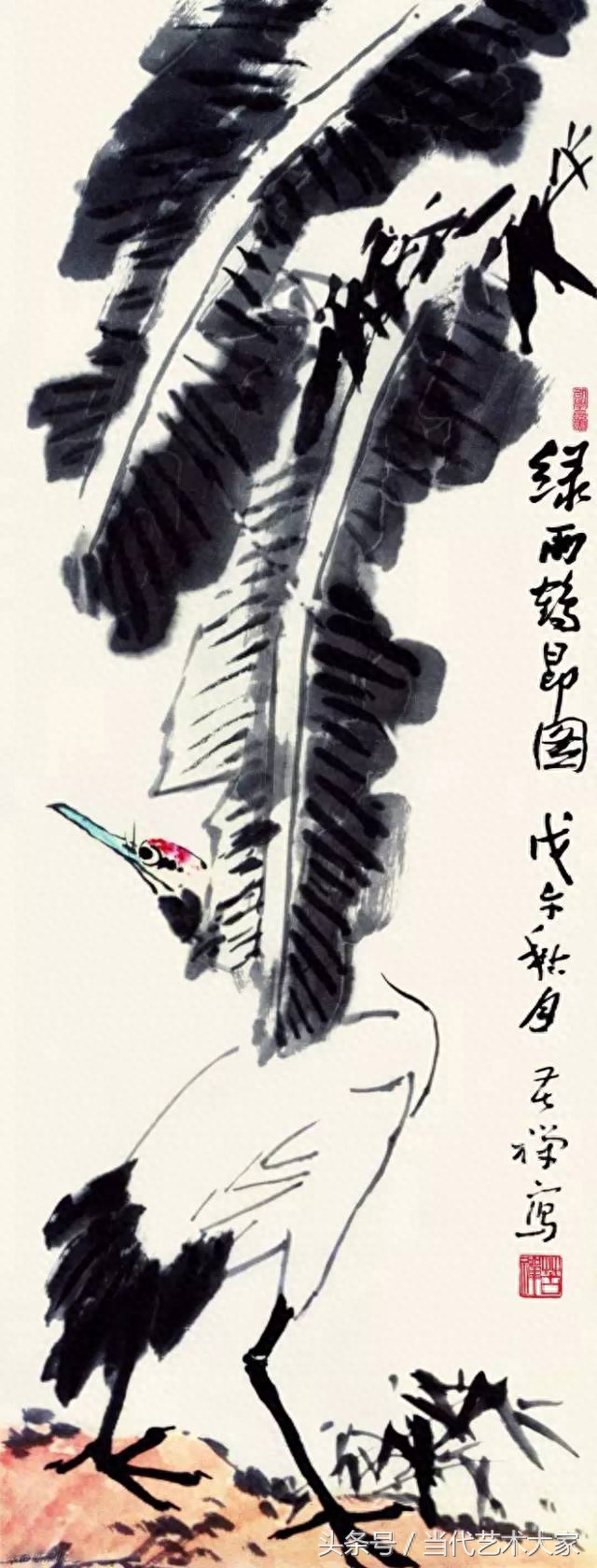 李苦禅国画作品赏析：酣畅淋漓，让人陶醉